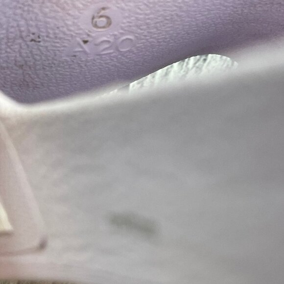 Adidas Adilette Aqua Slides Lavender Purple Women's Size 6 Slip On Sandals - Picture 9 of 9